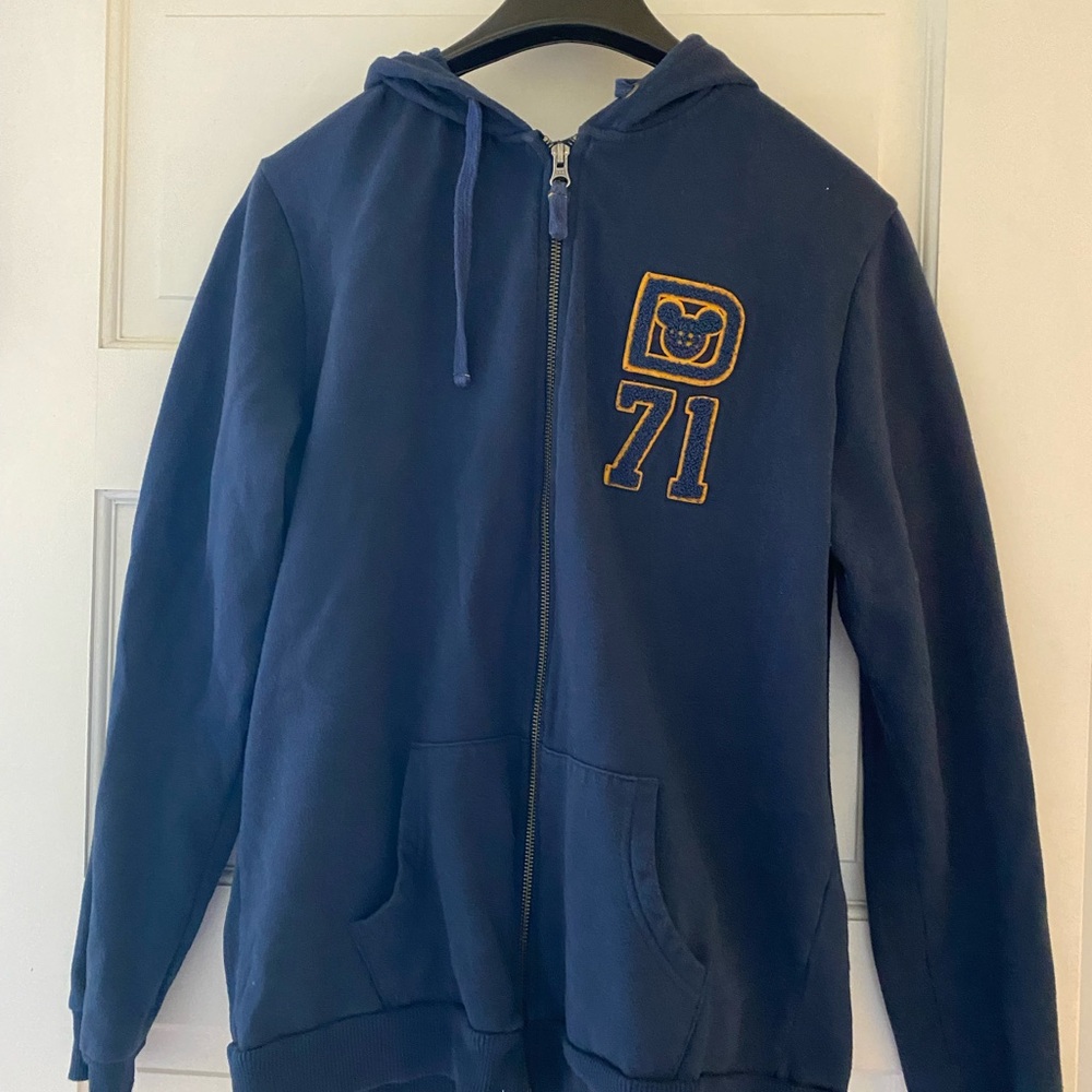 Kids Blue Hoodie Jacket